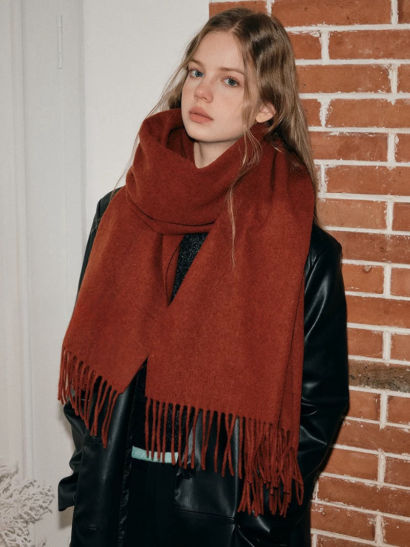 OM CHILL WARM WOOL SCARF