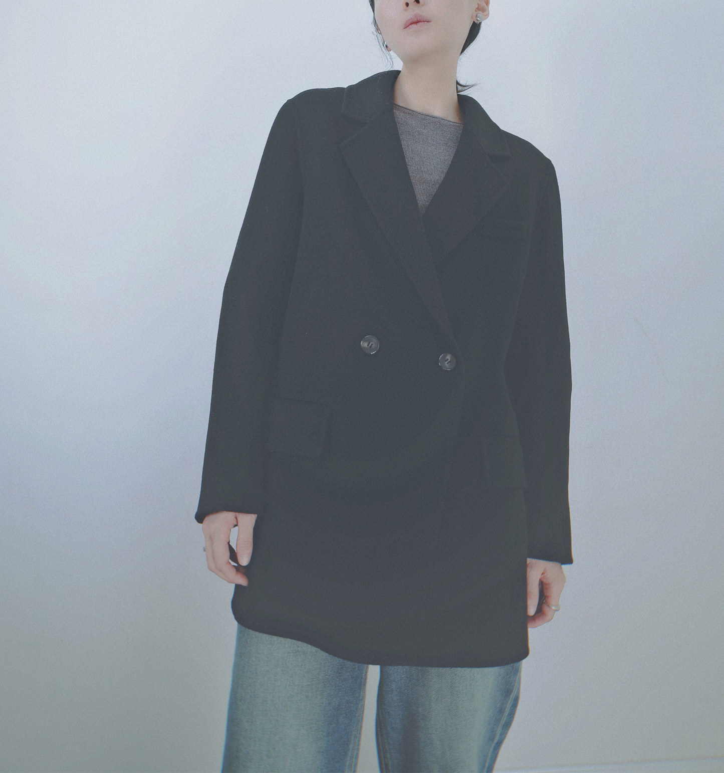 R.C. CLASSIC OVERSIZE WOOL TAILORED JACKET