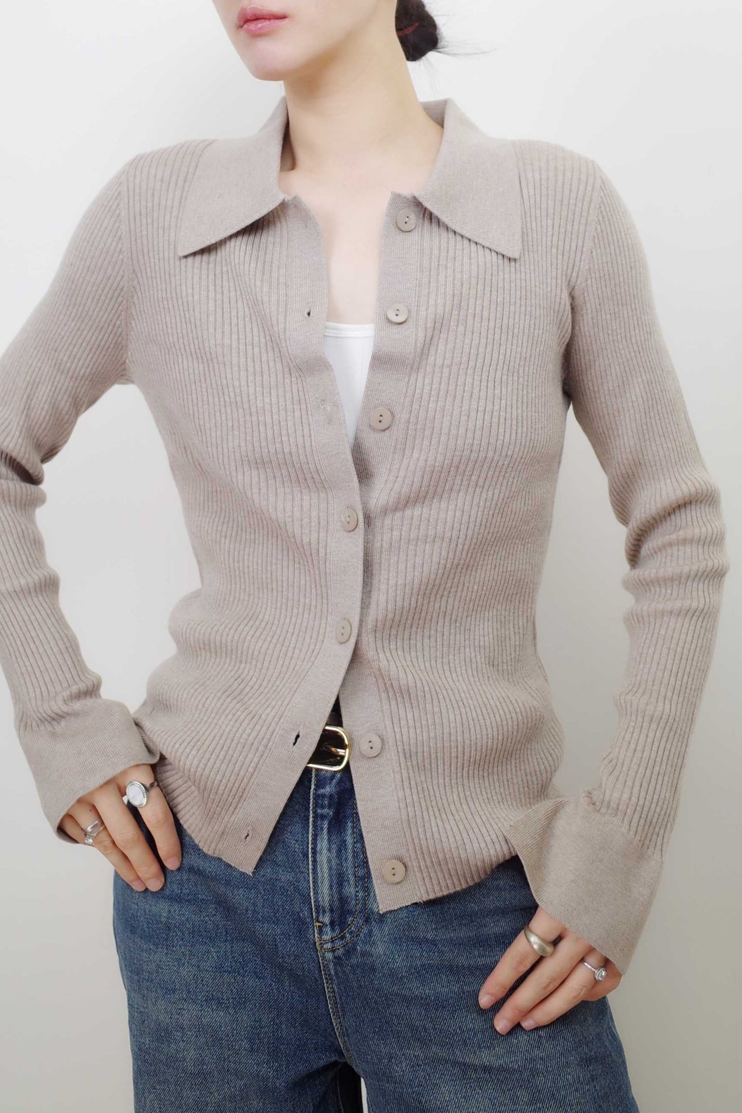 ALVA BASIC KNIT CARDIGAN