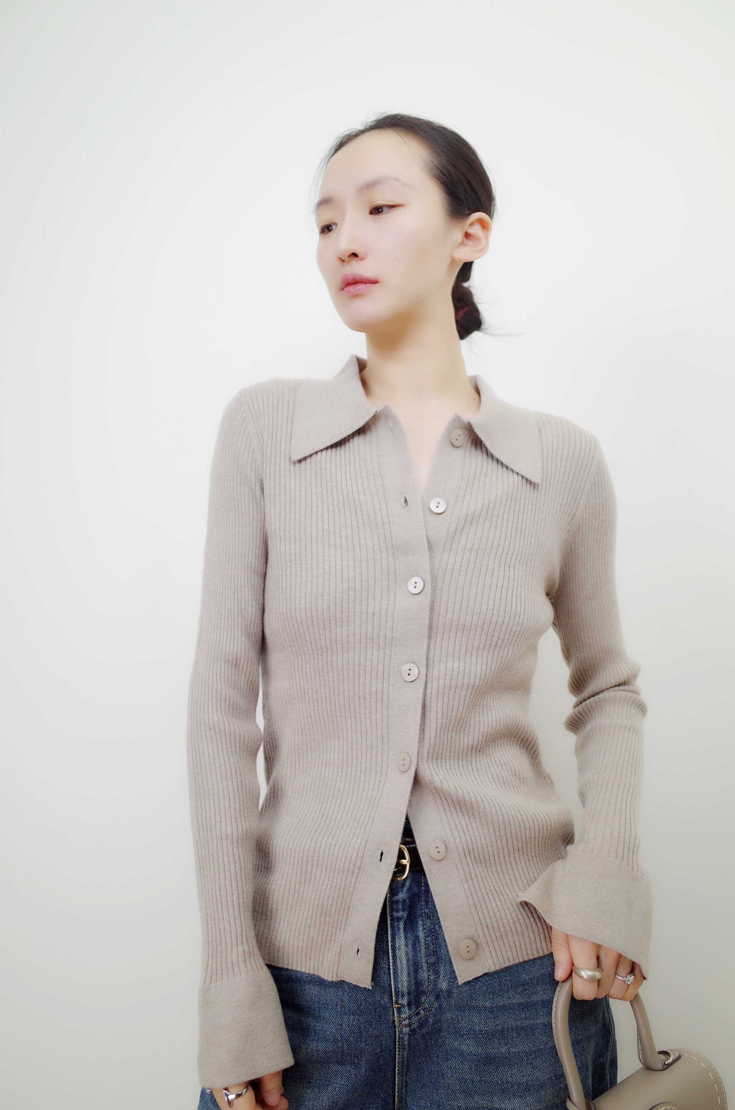 ALVA BASIC KNIT CARDIGAN